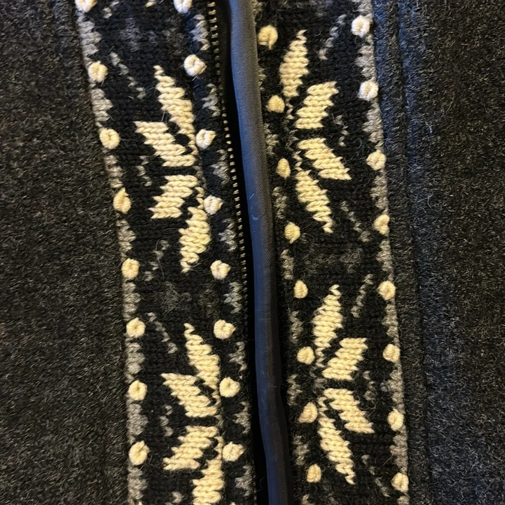 Wool Zip Hooded Jacket - Picture 3 of 6